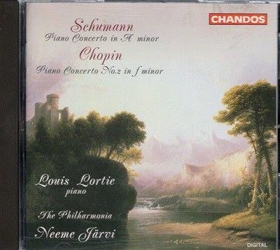 [수입] Schumann Piano Concerto Op.54 & Chopin Piano Concerto No.2 Op.21 - Lortie / Jarvi