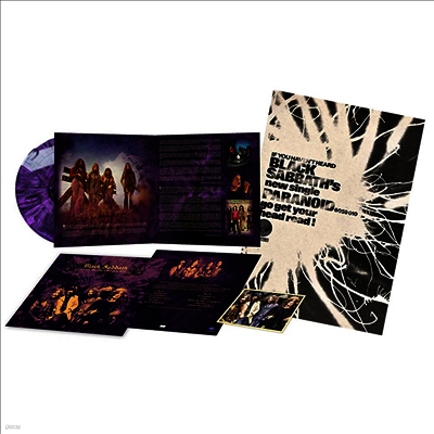 Black Sabbath — Live In Brussels. Belgium 1970 앨범 커버