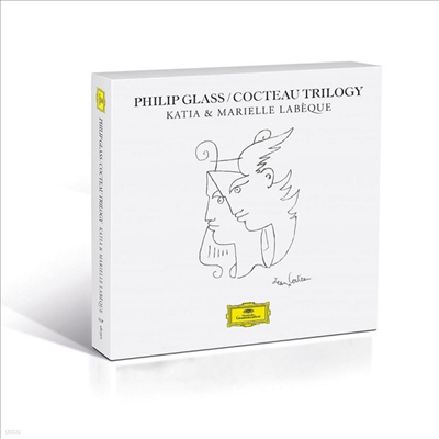 Katia & Marielle Labeque — 필립 글래스 - 콕토 삼부작 (Philip Glass: Cocteau Trilogy) - Katia & Marielle Labeque 앨범 커버