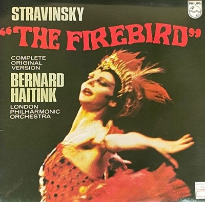 [LP] 베르나르트 하이팅크 - Bernard Haitink - Stravinsky The Firebird (L oiseau De Feu) LP [성음-라이센스반]