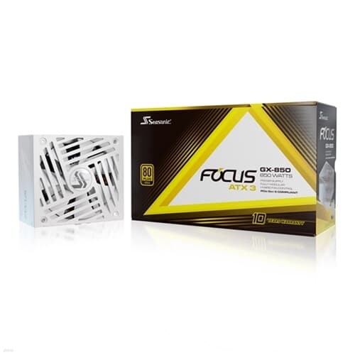 시소닉 NEW FOCUS V4 GX-850 GOLD 풀모듈러 ATX3...