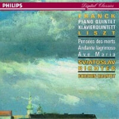 Sviatoslav Richter, Borodin Quartet fracnk / 프랑크 : 피아노 오중주, 리스트 : 피아노 소품 (수입/D135004)