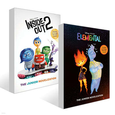 Disney/Pixar Elemental+Inside Out 2 주니어 소설