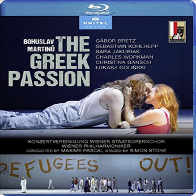 Ƽ:  '׸ ' (Martinu: Opera 'The Greek Passion') (Blu-ray)(ѱڸ) (2024) - Maxime Pascal