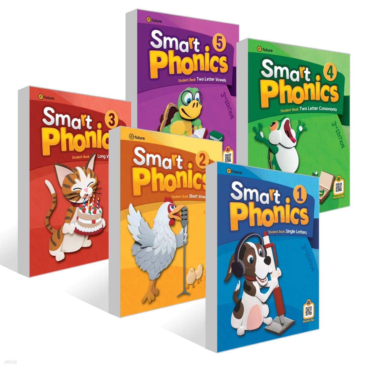 [3판] Smart Phonics 1-5 Student Book 세트