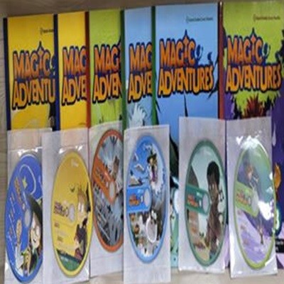 매직어드벤쳐 Magic Adventures Box Package : Story Book 6권 + Audio CD 6장 + 마우스패드