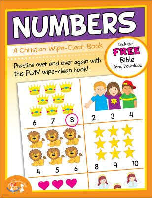 Numbers Christian Wipe-Clean Workbook