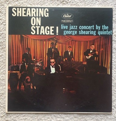 [LP] Կ THE GEORGE SHEARING QUINTET T-1187 (MONO)