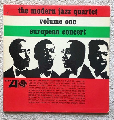 [LP] Կ THE MODERN JAZZ QUARTET ATLANTIC -1385 (MONO)