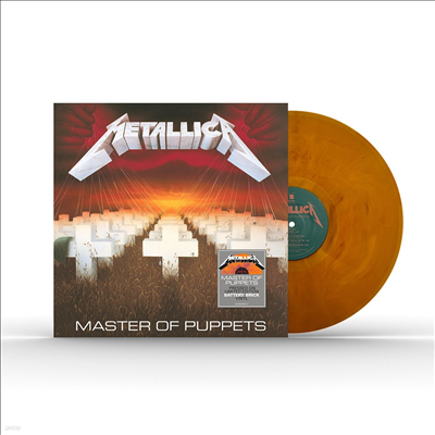 Metallica - Master Of Puppets (Remastered)(Ltd)(Battery Brick Colored LP)