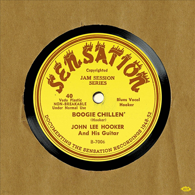 John Lee Hooker — Sensation - Documenting The Sensation Recordings 1948-52 앨범 커버