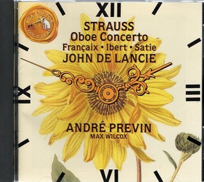 [수입] Strauss Oboe Concerto / Francaix / Satie / Ibert - Lancie (RCA Gold Seal)