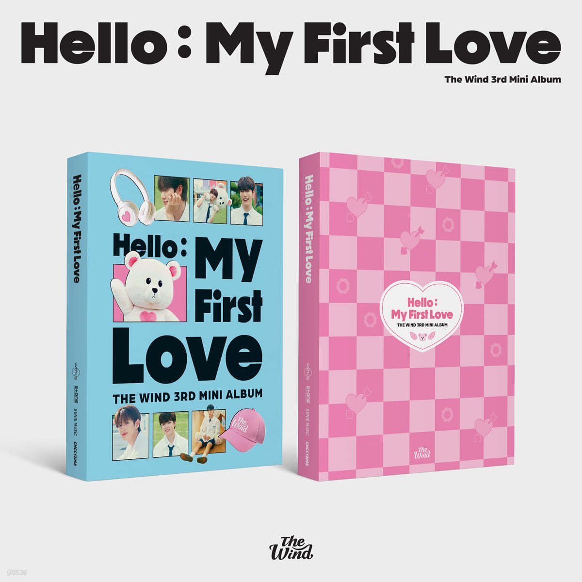 더윈드 (The Wind) - 미니앨범 3집 : Hello : My First Love [LOVE ver.]