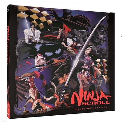 Ninja Scroll (Jubei Ninpocho: The Wind Ninja Chronicles) ( 꺣) (1993)(Steelbook)(ѱ۹ڸ)(Blu-ray)