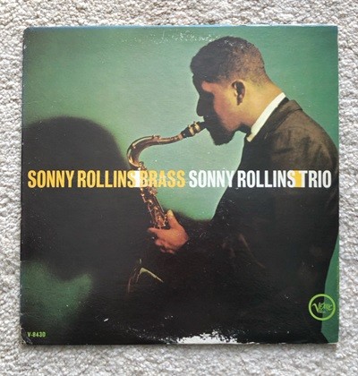 [LP] 수입원반 SONNY ROLLINS TRIO V-8430 (MONO반