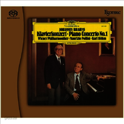 브람스: 피아노 협주곡 1, 2번 (Brahms: Piano Concertos Nos.1 & 2) (Ltd)(DSD)(Esoteric 2SACD Hybrid)(일본반) - Maurizio Pollini