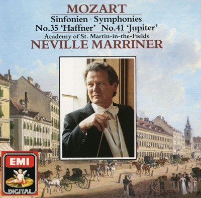 네빌 마리너 - Neville Marriner - Mozart Symphonies No.35 Haffner , No.41 Jupiter [독일발매]