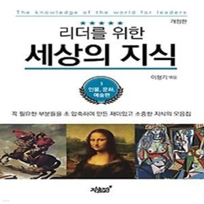 리더를 위한 세상의 지식 1: 인물, 문화, 예술편