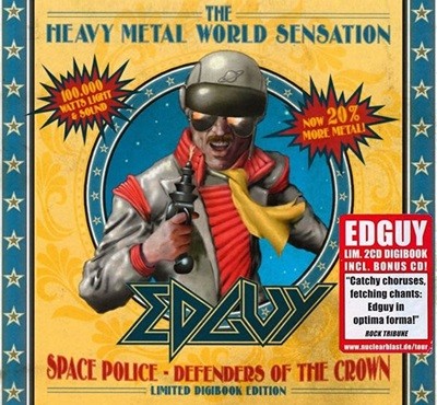 Edguy (에드가이) - Space Police [수입한정판/2CD/미개봉신품]