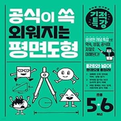 공식이 쏙 외워지는 기적특강 평면도형