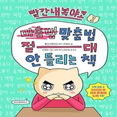 빨간내복야코 맞춤법 절대 안 틀리는 책 1