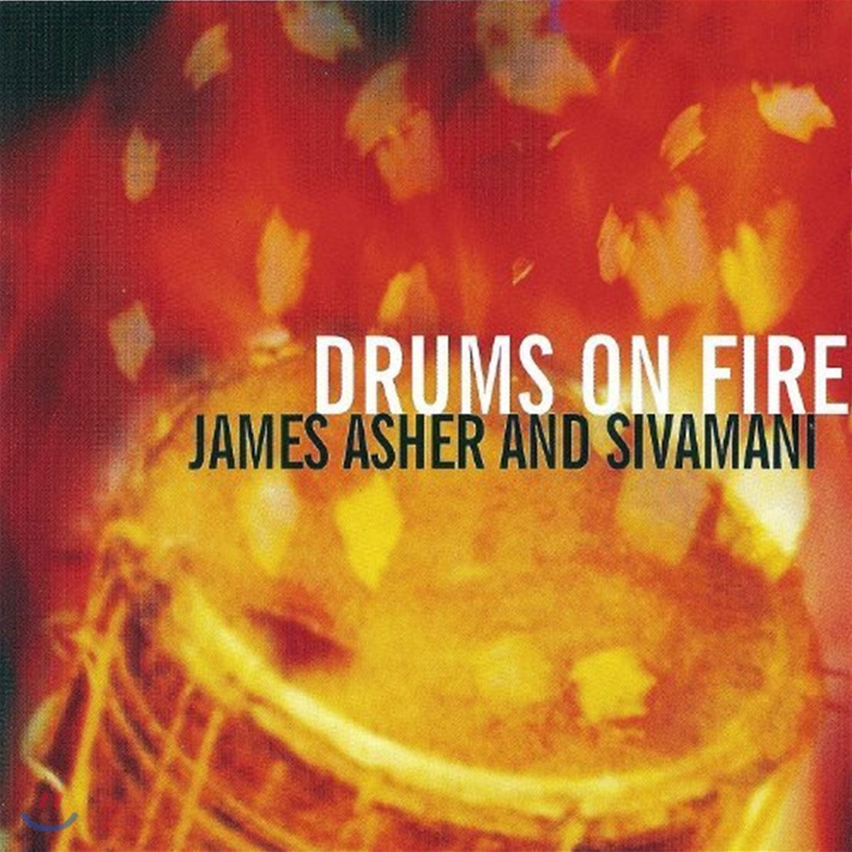 [미국 초판] James Asher and Sivamani - Drums on Fire (enhanced CD)