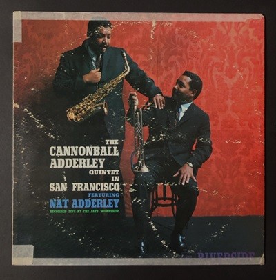 [LP] 수입원반 CANNONBALL ADDERLEY QUINTET RLP-12-311 (MONO반)