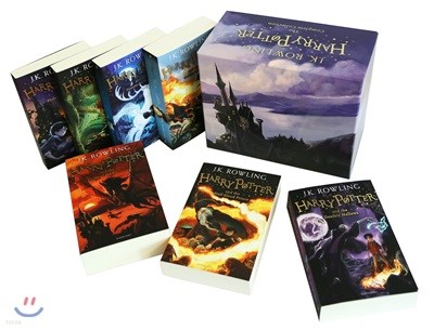 Harry Potter Box Set: the Complete Collection (영국판) : 해리 포터 영국판 1~7권 박스 세트