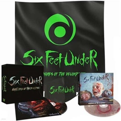 (한정판 / 박스세트) Six Feet Under - Nightmares Of The Decomposed (Deluxe Edition / 2CD+MD)