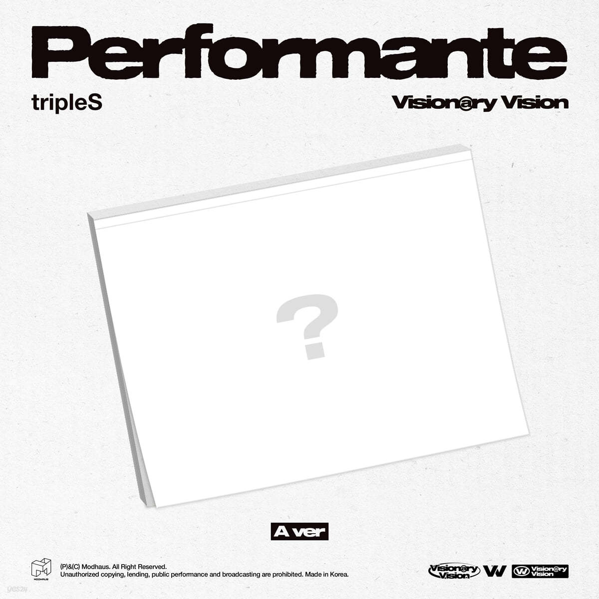 tripleS (트리플에스) - 정규앨범 : Visionary Vision＜Performante＞[A ver.]