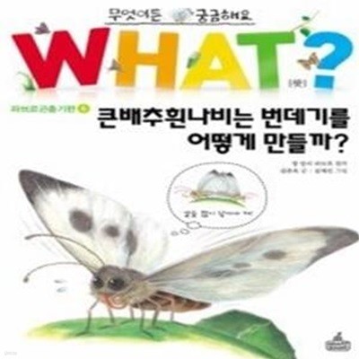 WHAT왓? 큰배추흰나비는 번데기를 어떻게 만들까?