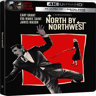 North by Northwest (북북서로 진로를 돌려라) (1959)(Steelbook)(한글무자막)(4K Ultra HD)