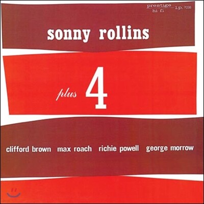Sonny Rollins — Plus Four (Prestige 75th Anniversary / Limited Edition / Back To Black) 앨범 커버