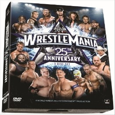 WWE: WrestleMania XXV - 25th Anniversary (ŴϾ XXV)(ڵ1)(ѱ۹ڸ)(DVD)