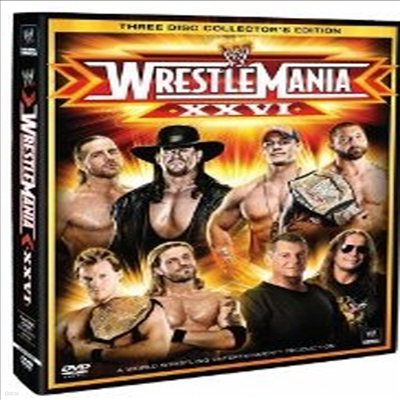 WWE: WrestleMania XXVI (ŴϾ 26)(ڵ1)(ѱ۹ڸ)(DVD)
