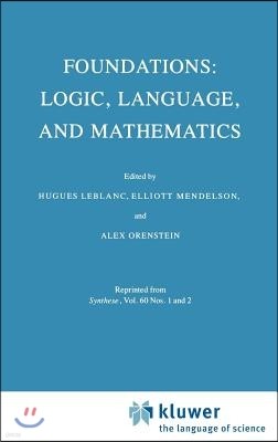 Foundations: Logic, Language, and Mathematics