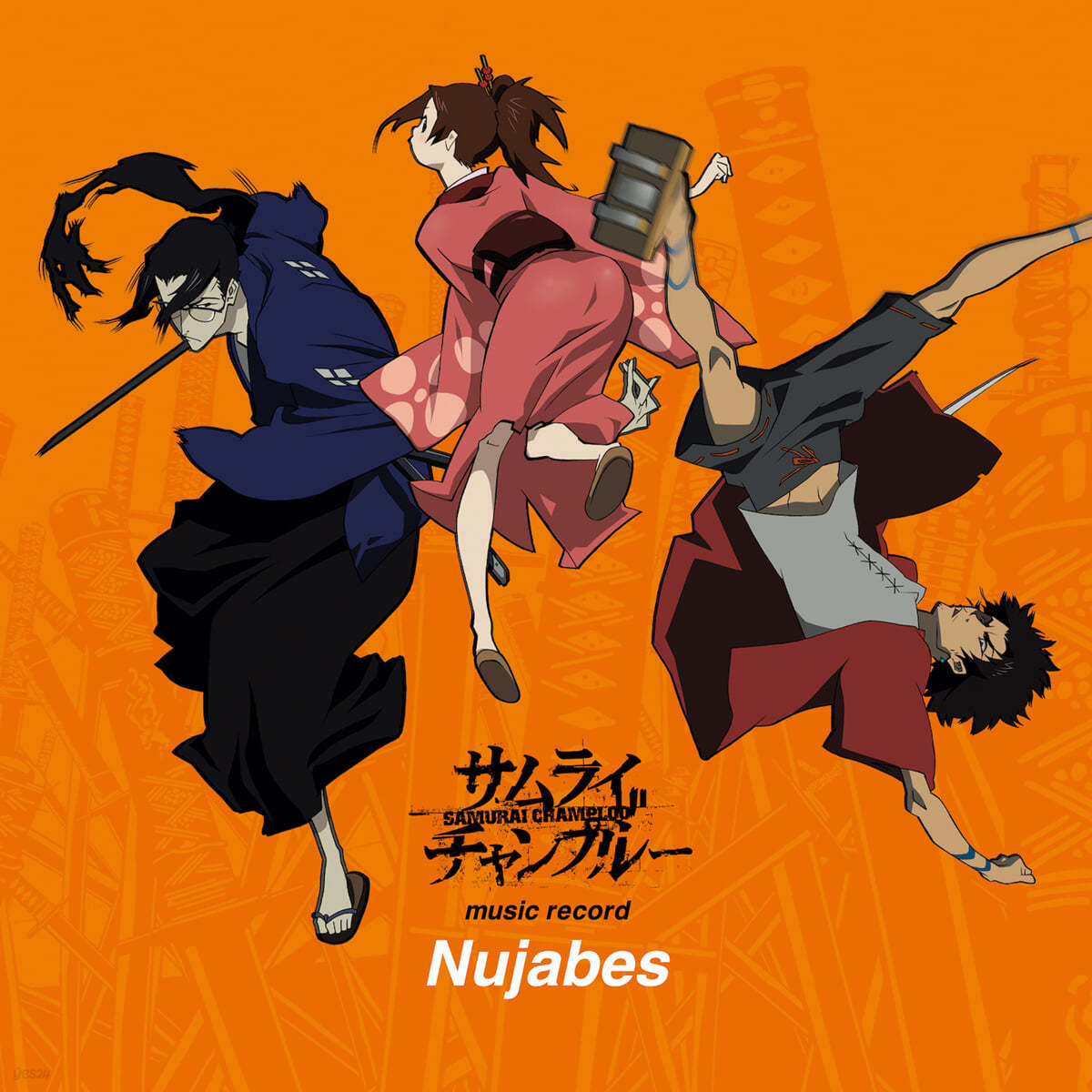 사무라이 참프루 뮤직 레코드 ‘누자베스’ (Samurai Champloo Music Record 'Nujabes') [7인치 6 Vinyl 박스 세트]