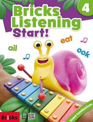 Bricks Listening Start! 4 (Student Book + Workbook + E.CODE)