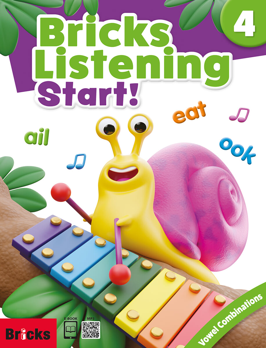 Bricks Listening Start! 4 (Student Book + Workbook + E.CODE)