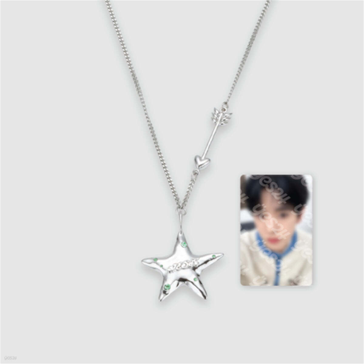 [NCT WISH &#39;LET&#39;S GO STEADY&#39; 2nd MD] NECKLACE + PHOTO CARD SET [리쿠 ver.]