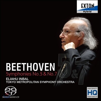 Eliahu Inbal 베토벤: 교향곡 5번, 7번 (Beethoven: Symphony No.5,7) 인발