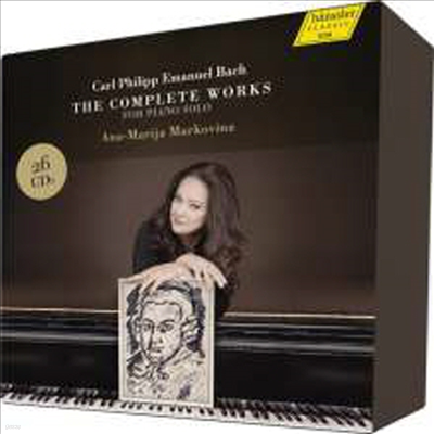 C.P.E.: ǾƳ   (C.P.E.Bach: Complete Piano Works) (26CD Boxset) - Anna-Marija Markovina