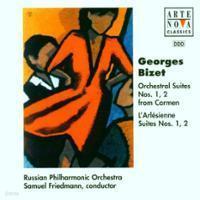 [미개봉] Samuel Friedmann / Bizet : Orchestral Suites From Carmen, L`Arlesienne (수입/미개봉/74321433222)