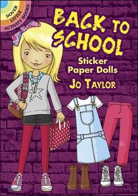 Back to School Sticker Paper Dolls