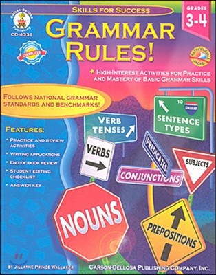 Grammar Rules! Grades 3-4