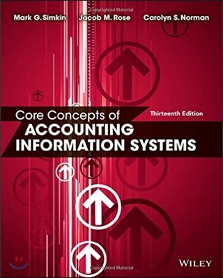Core Concepts of Accounting Information Systems, 13/E