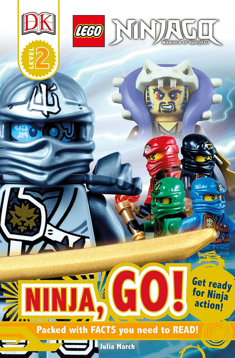 DK Readers L2: Lego(r) Ninjago: Ninja, Go!: Get Ready for Ninja Action!