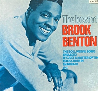 [LP] 브룩 벤튼 - Brook Benton - The Best Of Brook Benton LP [성음-라이센스반]