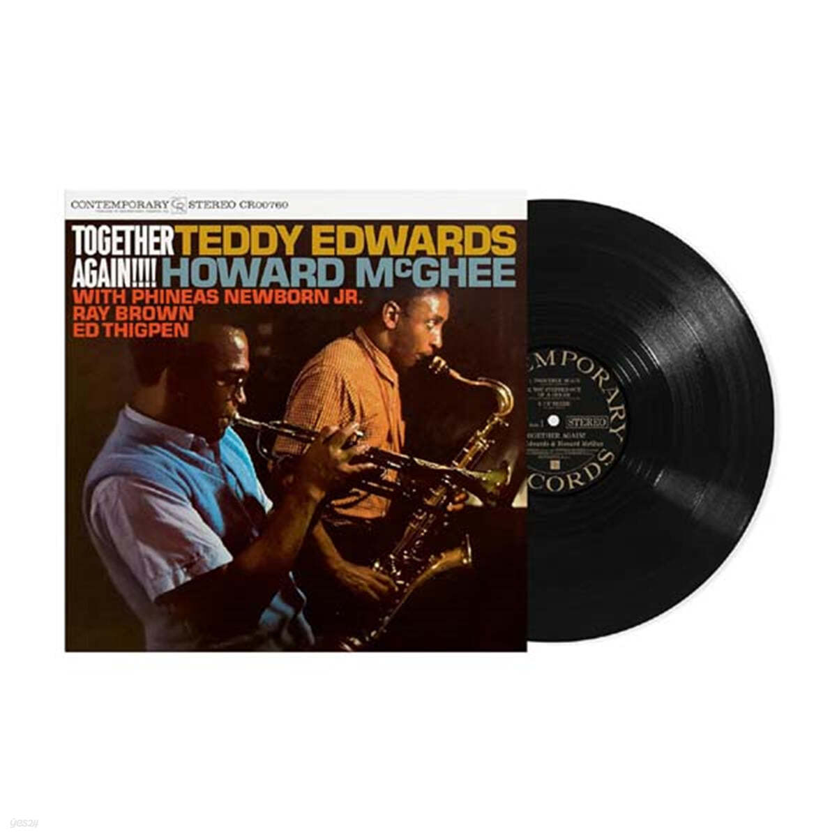 Teddy Edwards, Howard McGhee, Phineas Newborn Jr., Ed Thigpen, Ray Brown - Together Again!!!! [LP]