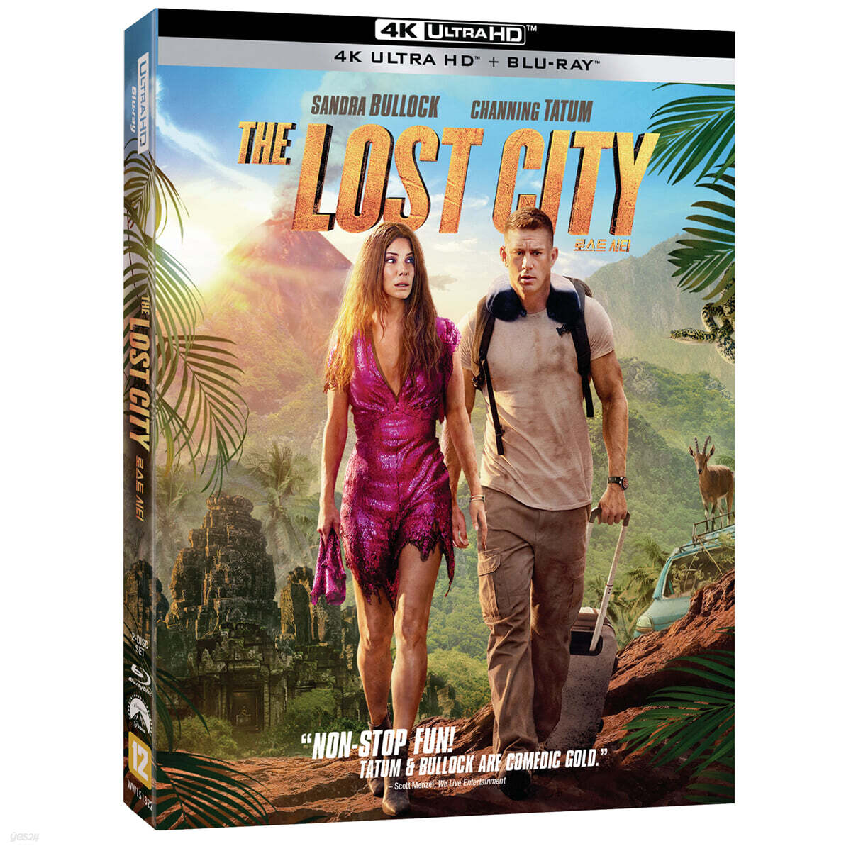 로스트 시티 (2Disc, 4K UHD+BD 초도한정 슬립케이스) : 블루레이